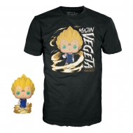 Dragonball Z - Set figurine et T-Shirt POP! & Tee Majin Vegeta (GW)
