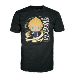 Dragon Ball - Dragonball Z POP! & Tee set figurine et T-Shirt Majin Vegeta (GW) 