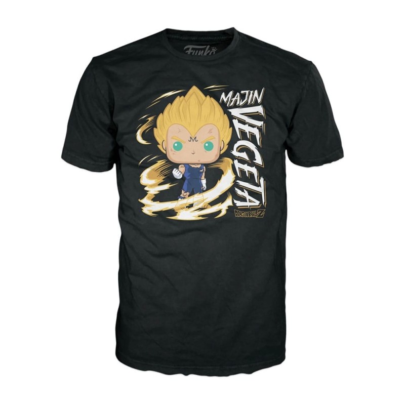 Dragonball Z Set figurine et T-Shirt POP! Tee Majin Vegeta (GW)