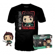 Demon Slayer - Set figurine et T-Shirt POP! & Tee Tanjiro