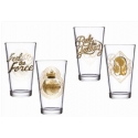 Star Wars Episode VIII - Pack 2 verres à bière (pinte) Rule The Galaxy & Feel The Force