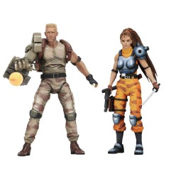 Alien vs. Predator 1994 - Pack 2 figurines Dutch & Linn 18 cm