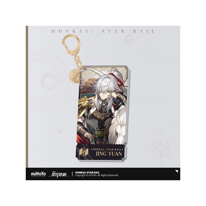 Honkai: Star Rail - Character porte-clés Jing Yuan 9 cm