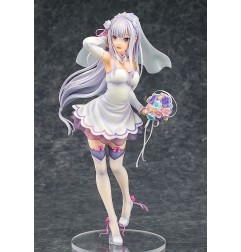 Re:Zero - Re:ZERO -Starting Life in Another World- statuette PVC 1/7 Emilia Wedding Ver. 25 cm