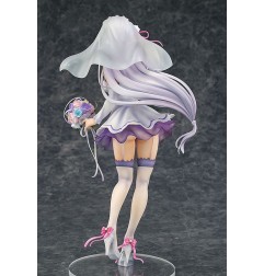 Re:Zero - Re:ZERO -Starting Life in Another World- statuette PVC 1/7 Emilia Wedding Ver. 25 cm