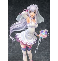Re:Zero - Re:ZERO -Starting Life in Another World- statuette PVC 1/7 Emilia Wedding Ver. 25 cm