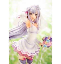 Re:Zero - Re:ZERO -Starting Life in Another World- statuette PVC 1/7 Emilia Wedding Ver. 25 cm
