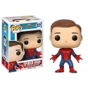 Spider-Man Homecoming - Figurine POP! Spider-Man (Unmasked) 9 cm