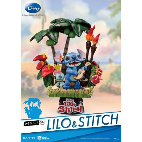 Lilo & Stitch - Diorama D-Stage Stitch 14 cm