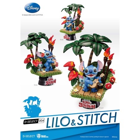 Lilo & Stitch - Disney diorama PVC D-Stage Stitch 14 cm