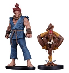 Street Fighter - Statuettes PVC 1/10 Akuma & Dhalsim 21 cm