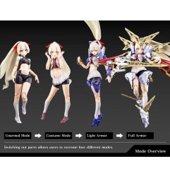 Megami Device - Figurine Plastic Model Kit 1/1 Buster Doll Paladin 17 cm