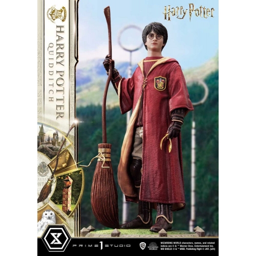 Harry Potter - Statuette Prime Collectibles Harry Potter 1/6  Quidditch Edition 31 cm