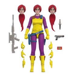 GI Joe - Figurine Ultimates Scarlett (DIC Purple) 18 cm