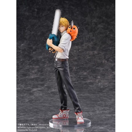 Chainsaw Man - Statuette S-Fire 1/7 Denji & Pochita 24 cm