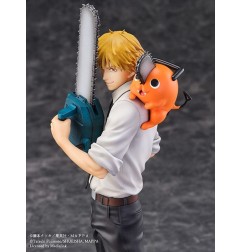 Chainsaw Man - Statuette S-Fire PVC 1/7 Denji & Pochita 24 cm