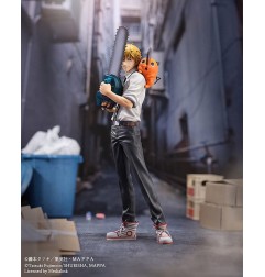 Chainsaw Man - Statuette S-Fire PVC 1/7 Denji & Pochita 24 cm