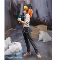 Chainsaw Man - Statuette S-Fire 1/7 Denji & Pochita 24 cm