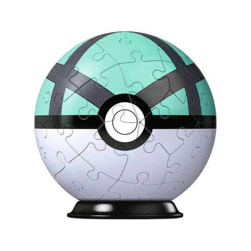 Pokémon - Puzzle 3D Pokéballs: Filet Ball (55 pièces)