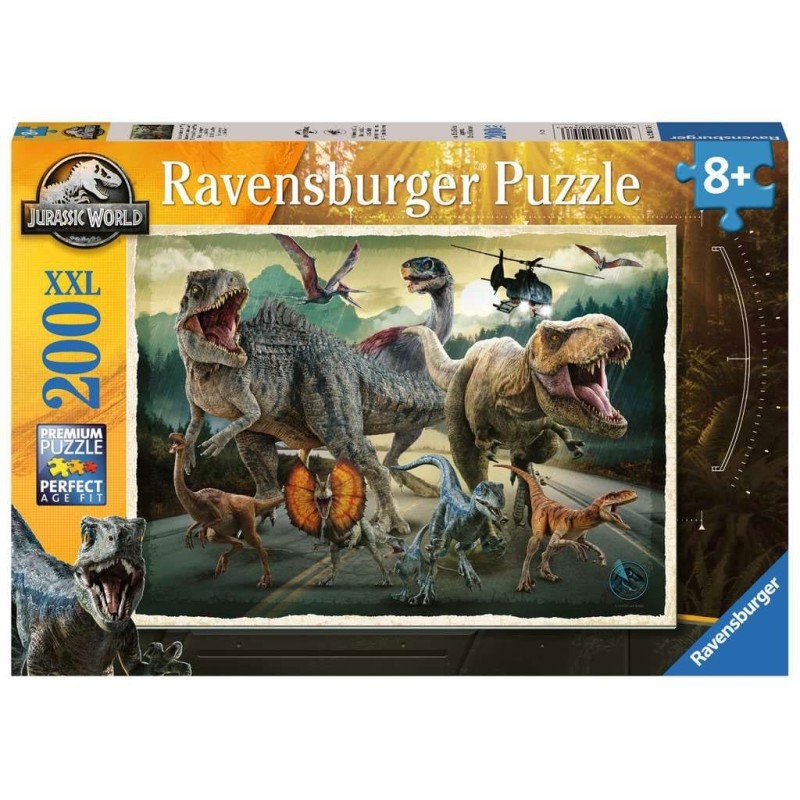 Jurassic Park - Jurassic World puzzle pour enfants XXL L'univers de Jurassic World (200 pièces)