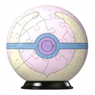 Pokémon - Puzzle 3D Pokéballs: Soin Ball (55 pièces)