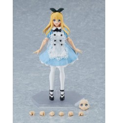 Original Character - Figurine Figma Female Body (Alice) with Dress and Apron Outfit 13 cm