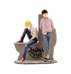 Banana Fish - Statuette ARTFXJ PVC 1/8 Ash & Eiji 25 cm