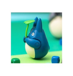 Mon voisin Totoro - Figurine culbuto Mid Totoro with leaf 6 cm