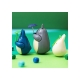 Mon voisin Totoro - Figurine culbuto Mid Totoro with leaf 6 cm