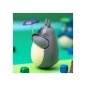 Mon voisin Totoro - Figurine culbuto Big Totoro with leaf 7 cm Mon voisin Totoro - Figurine culbuto Big Totoro with leaf 7 cm