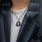 Wednesday - Pendentif et collier Nevermore Academy Black