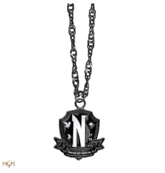 Wednesday - Pendentif et collier Nevermore Academy Black