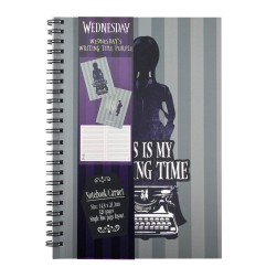 Mercredi - Carnet This Is My Writing Time Purple