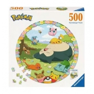 Pokémon - Puzzle rond Flowery Pokémon  (500 pièces)