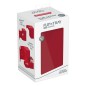 Ultimate Guard - Flip`n`Tray 80+ XenoSkin Monocolor Rouge Ultimate Guard - Flip`n`Tray 80+ XenoSkin Monocolor Rouge