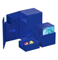 Ultimate Guard - Flip`n`Tray 80+ XenoSkin Monocolor Bleu