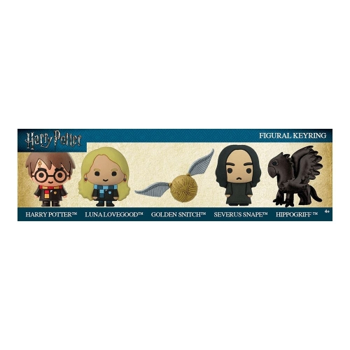 Harry Potter - Pack 5 porte-clés 3D Hippogriff Exclusive