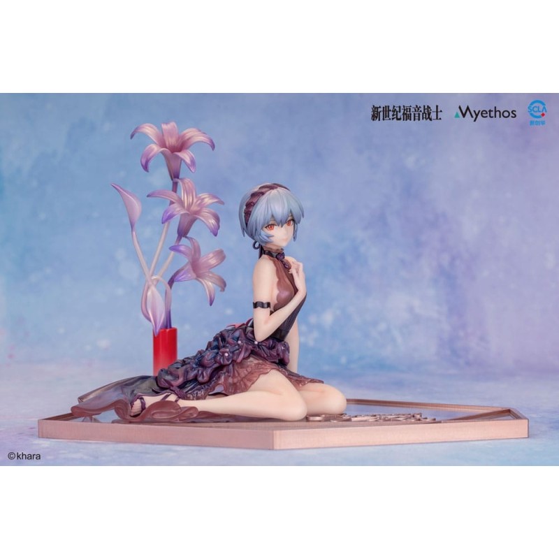 Evangelion - Statuette PVC 1/7 Rei Ayanami: Whisper of Flower Ver. 15 cm