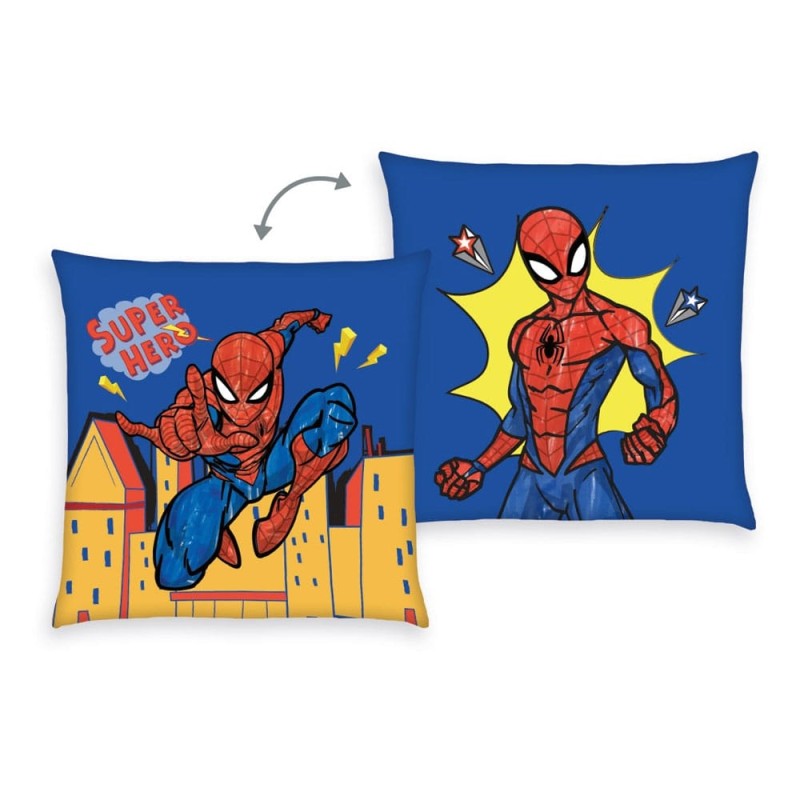 Coussin en peluche Spider-Man Squishy Beanies 35cm - Marvel