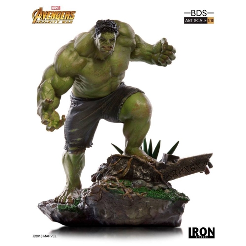 Avengers Infinity War - Statuette BDS Art Scale 1/10 Hulk 25 cm
