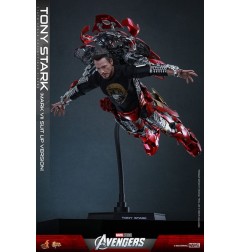 Avengers - Figurine Movie Masterpiece 1/6 Tony Stark (Mark VII Suit-Up Version) 31 cm
