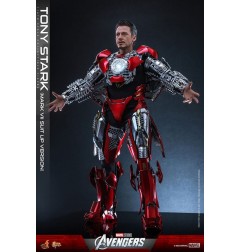 Marvel - Avengers figurine Movie Masterpiece 1/6 Tony Stark (Mark VII Suit-Up Version) 31 cm