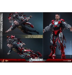 Avengers - Figurine Movie Masterpiece 1/6 Tony Stark (Mark VII Suit-Up Version) 31 cm