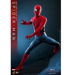 Marvel - Spider-Man: No Way Home figurine Movie Masterpiece 1/6 Spider-Man (New Red and Blue Suit) 28 cm