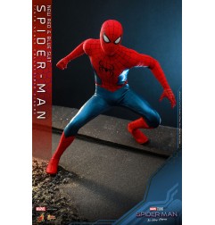 Spider-Man: No Way Home - Figurine Movie Masterpiece 1/6 Spider-Man (New Red and Blue Suit) 28 cm