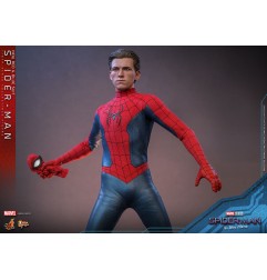 Marvel - Spider-Man: No Way Home figurine Movie Masterpiece 1/6 Spider-Man (New Red and Blue Suit) 28 cm