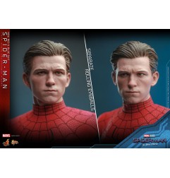 Marvel - Spider-Man: No Way Home figurine Movie Masterpiece 1/6 Spider-Man (New Red and Blue Suit) 28 cm