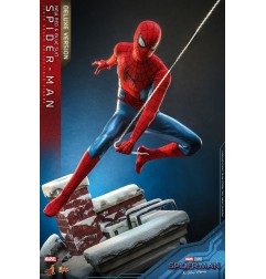 Spider-Man: No Way Home - Figurine Movie Masterpiece 1/6 Spider-Man (New Red and Blue Suit) (Deluxe Version) 28 cm