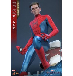 Spider-Man: No Way Home - Figurine Movie Masterpiece 1/6 Spider-Man (New Red and Blue Suit) (Deluxe Version) 28 cm