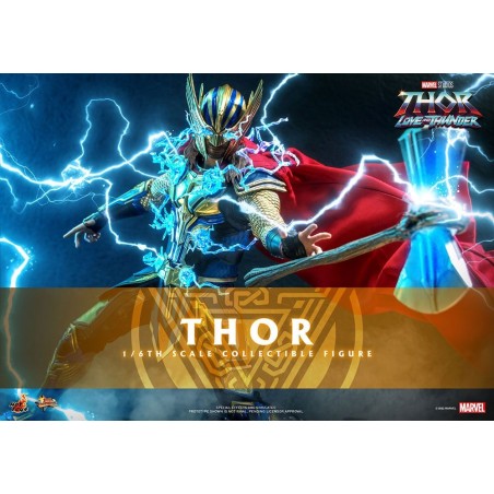 Thor: Love and Thunder - Figurine Movie Masterpiece 1/6 Thor (Deluxe Version) 32 cm